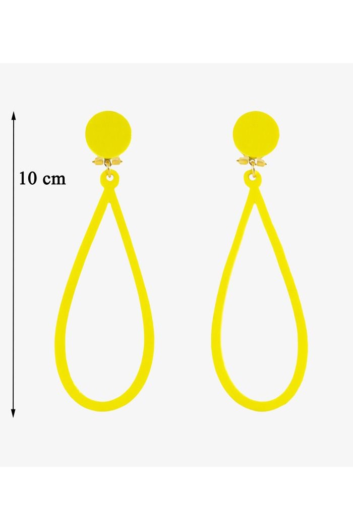 Pendientes de Flamenca modelo Pendientes Diseño 02 - Acetato Lima p