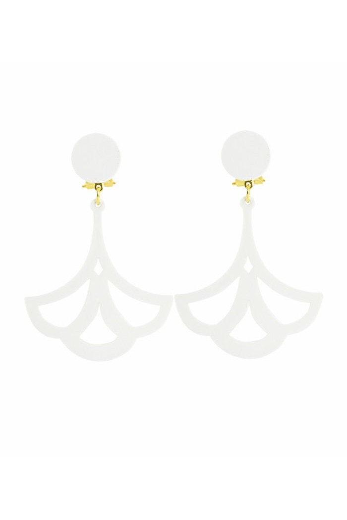 Pendientes de Flamenca modelo Pendientes Diseño 03 - Acetato Turquesa