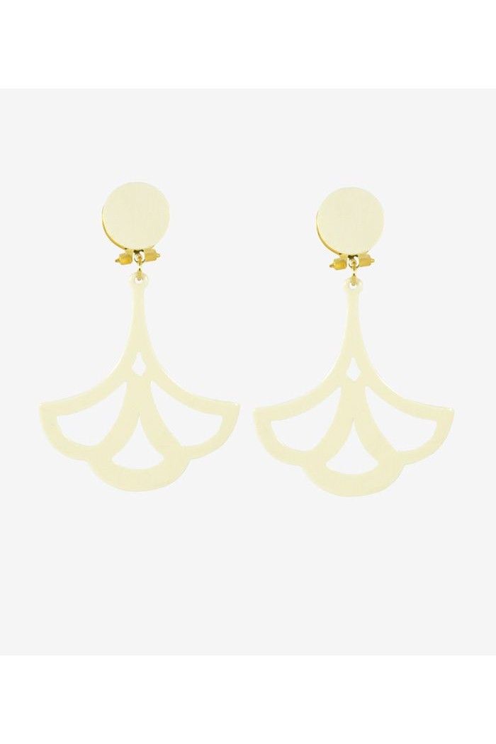  Flamenco earrings model Earrings Design 03 - Acetate Turquoise