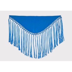 Mantoncillo feria liso/estampado/encaje modelo Mantoncillo bebé - Crep (45-50 cm) Amarillo