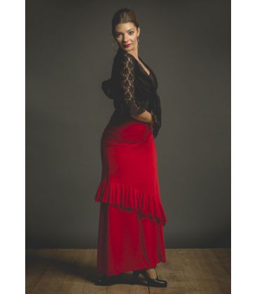 jupes de flamenco femme sur demande - Falda Flamenca DaveDans - Jupe Tanguera