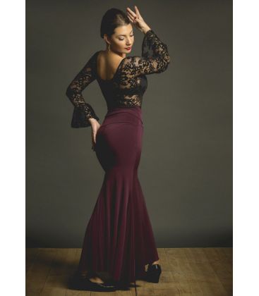 faldas flamencas mujer en stock - Falda Flamenca TAMARA Flamenco - Falda Mirella - Punto elastico