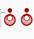 flamenco earrings - - Earrings 04 - Acetate