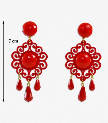 flamenco earrings by order - - Earrings 36 - Acetate
