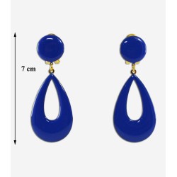 Boucles d'oreilles de flamenco modèle Boucles d'oreilles Design 07 Orange