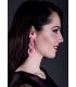boucles d oreilles de flamenco - - Boucles d'oreilles Design 01 - Acétate