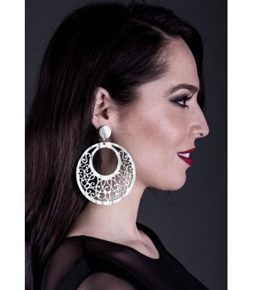 flamenco earrings - - Earrings 18 - Mother-of-pearl