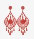 flamenco earrings - - Earrings 38 - Acetate
