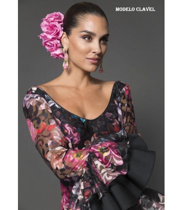 flamenca dresses 2018 for woman - Aires de Feria - Flamenca dress Clavel flower lace