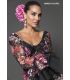trajes de flamenca 2018 mujer - Aires de Feria - Traje de flamenca Clavel Encaje flores