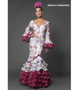 Robe de flamenca Fandango estampado