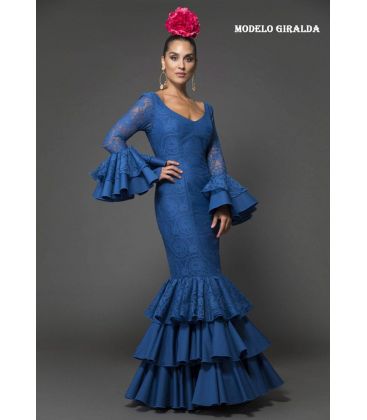 trajes de flamenca 2018 mujer - Aires de Feria - Traje de gitana Giralda Encaje