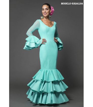 robes de flamenco 2018 femme - Aires de Feria - Robe de flamenca Giralda Plumeti