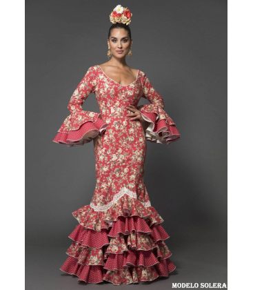 robes de flamenco 2018 femme - Aires de Feria - Robe de flamenca Solera estampado