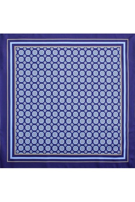  Fajin - Children model Children's sash - Design 7 Dark Blue