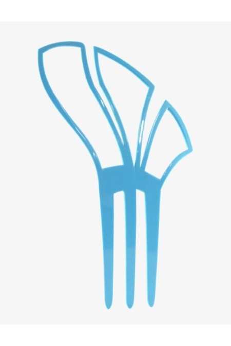  Flamenco Combs model Comb Hortensia - Acetate 13 cm Pink