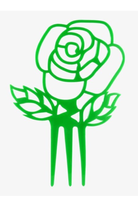 Peignes flamenco modèle Peigne flamenco Rosal - Acétate 13 cm Turquoise