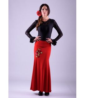 jupes flamenco femme en stock - Faldas de flamenco a medida / Custom flamenco skirts - falda bordada