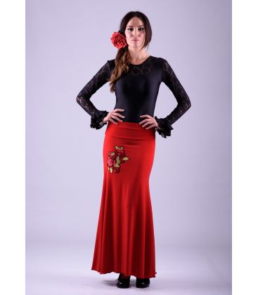 faldas flamencas mujer en stock - Faldas de flamenco a medida / Custom flamenco skirts - falda bordada