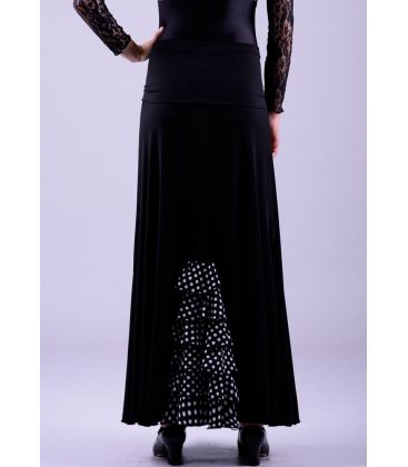 flamenco skirts for girl - - Almeria with polka dots girl - Knitted (skirt-dress)