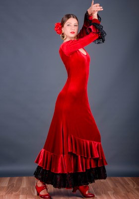 Vestidos de baile flamenco para mujer