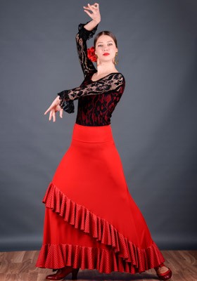 Faldas flamencas