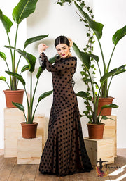 Vestido Angela - Punto elástico Negro