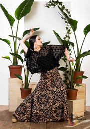 Top Bella - Encaje Negro