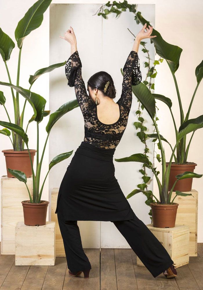 Falda flamenco Falda-Pantalon Nela - Viscosa