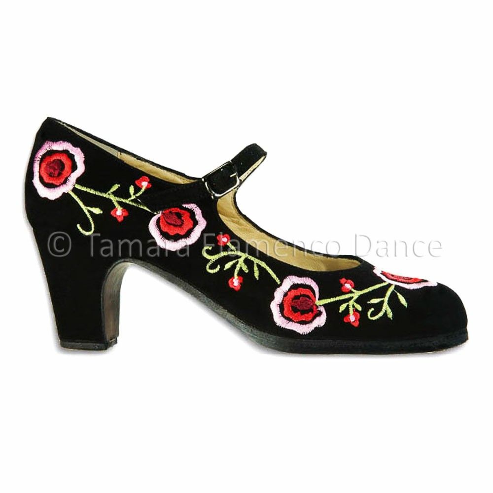 Zapatos de flamenco Bordado Correa II