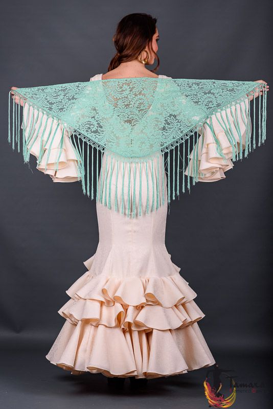 Mantoncillo Mujer - Encaje Rosa