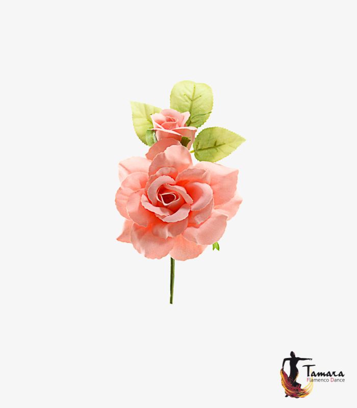 Flor Flamenca Cristina - 8 cm Salmon