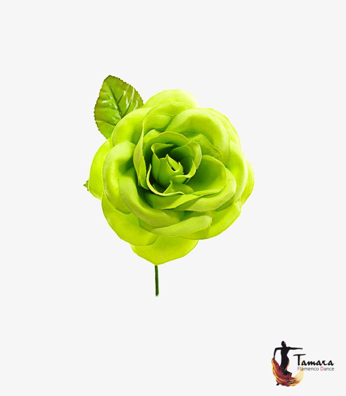 Flor Flamenca Luz - 12 cm Pistacho