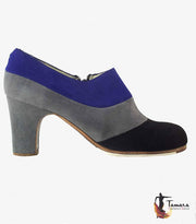 Zapatos de flamenco Tricolor