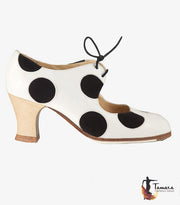 Zapatos de flamenco Cordonera Lunares