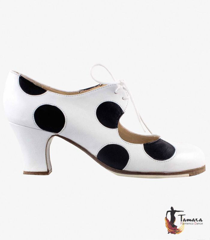 Zapatos de flamenco Cordonera Lunares