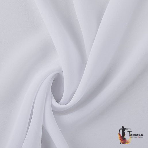 Mantoncillo niña - Crep (55-60 cm) Blanco