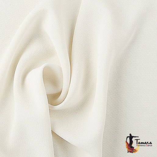 Mantoncillo niña - Crep (55-60 cm) Marfil