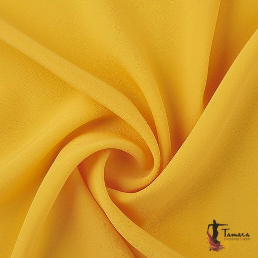 Mantoncillo niña - Crep (65-70 cm) Mostaza