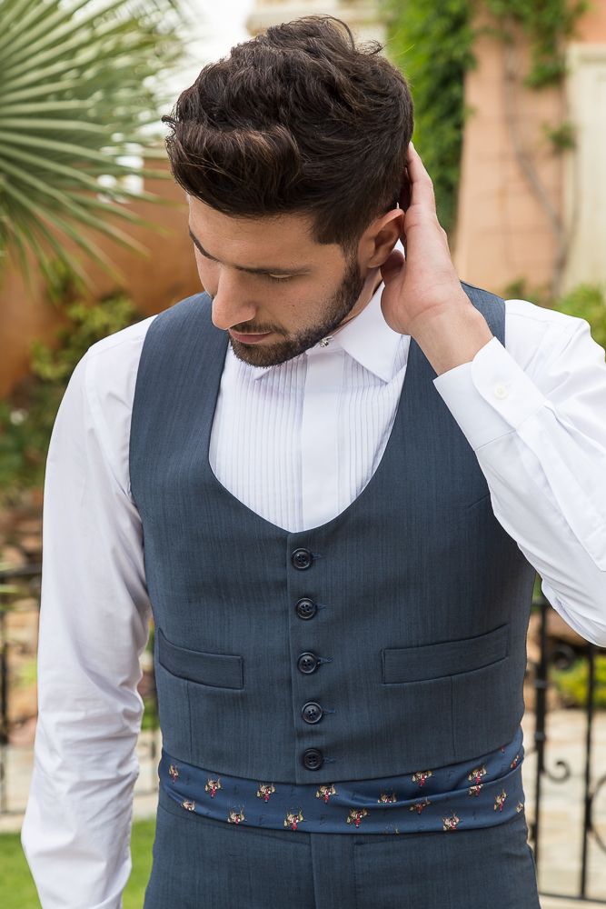 Traje corto campero Alpaca Lana - Hombre