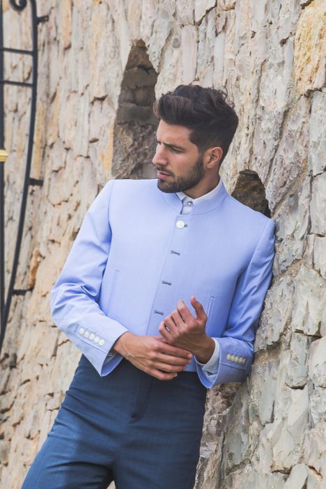 Traje corto campero 1500 rayas - Hombre