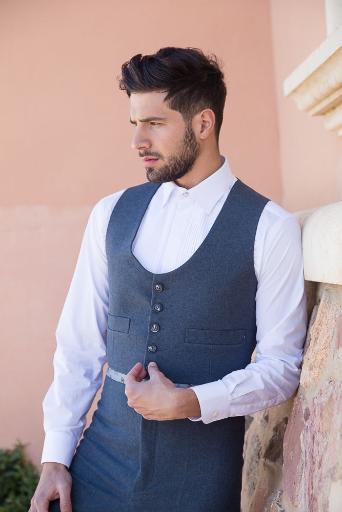 Traje corto campero Alpaca Poly - Hombre