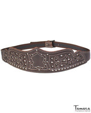 Cinturon cuero campero mujer - Diseño 4 L