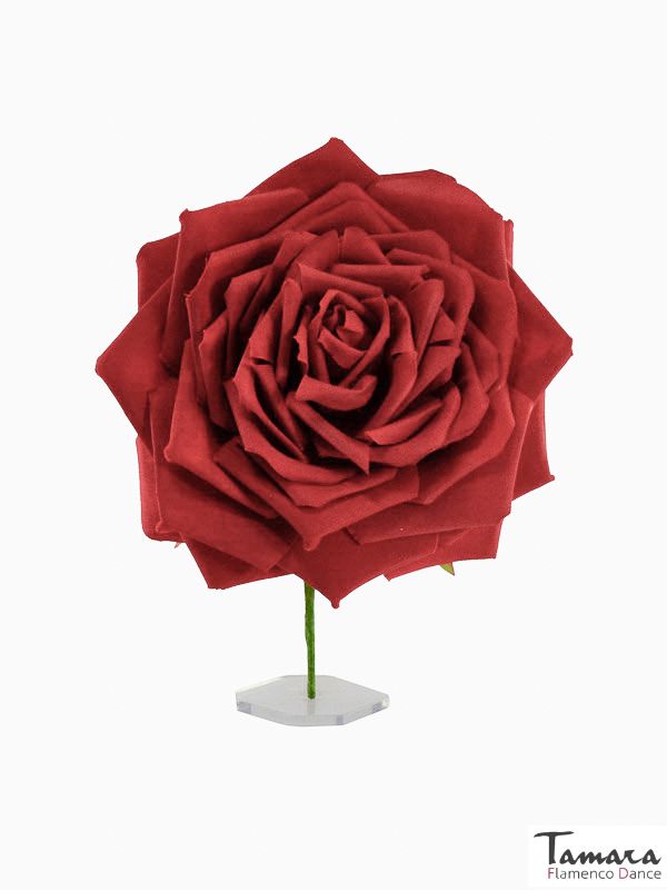 Flor Flamenca Capricho - 13 cm Rojo