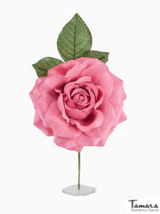 Flor flamenca Palma - 14 cm Rosa