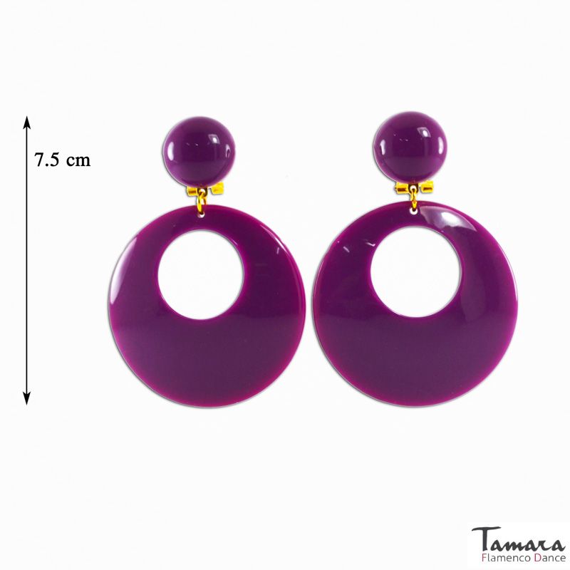 Argollas Flamencas - Pasta Grande Beige