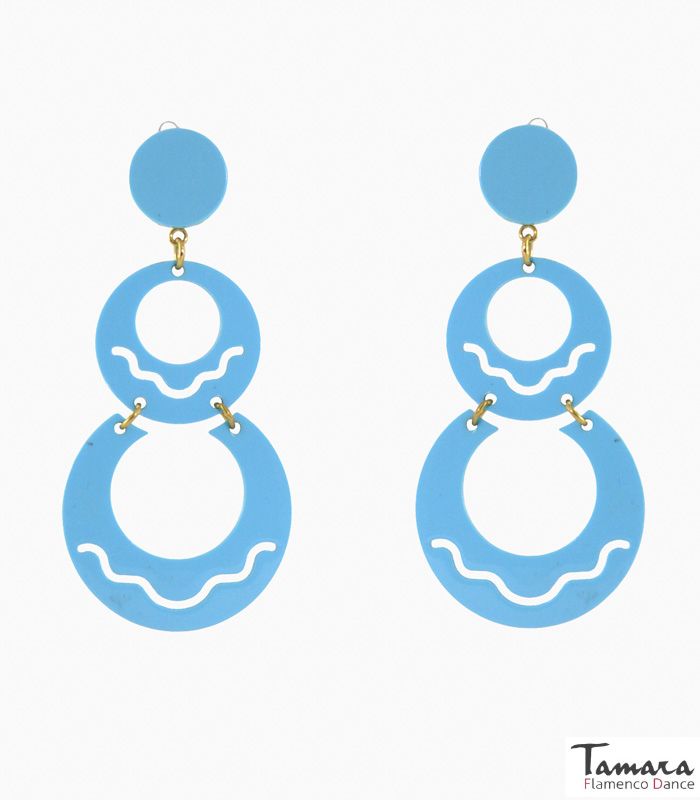Pendientes Flamencos Diseño 01 - Acetato