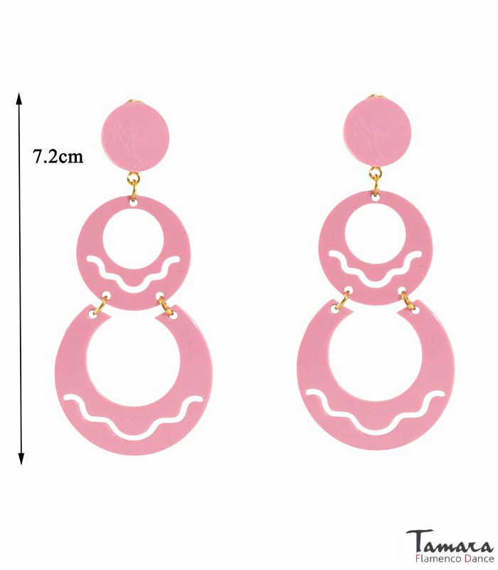 Pendientes Flamencos Diseño 01 - Acetato