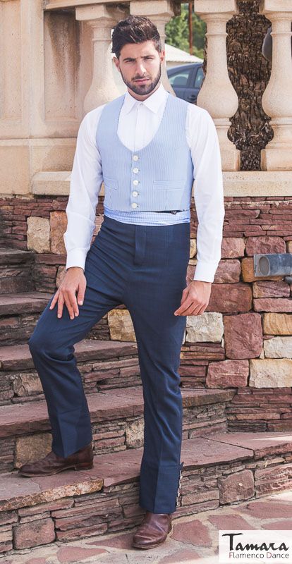 Traje corto campero 500 rayas - Hombre