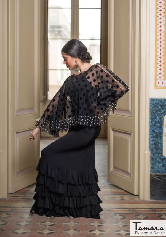 Falda flamenco Monica - Punto elástico